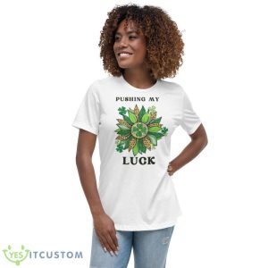 Pushing My Lucky Vintage Shirt - Women's Relaxed Short Sleeve Jersey Tee