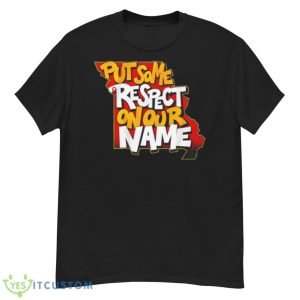 Put Some Respect On Our Name Kansas City Football Shirt - G500 Men’s Classic T-Shirt