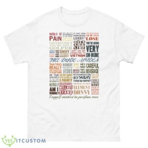 Quote Montage The Big Lebowski Shirt - 500 Men’s Classic Tee Gildan