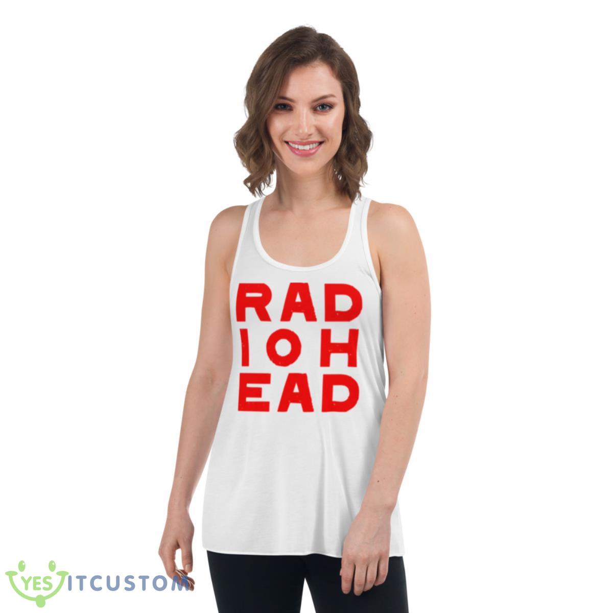 Radiohead Red Logo Typ Shirt 11 radiohead red logo typ shirt 3