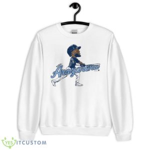 Randy Arozarena Caricature Shirt - Unisex Heavy Blend Crewneck Sweatshirt