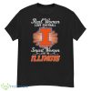 Real Women Love Football Smart Women Love The Illinois Fighting Illini 2023 Logo Shirt - G500 Men’s Classic T-Shirt