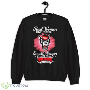 Real Women Love Football Smart Women Love The NC State Wolfpack 2023 Logo Shirt 8 Real Women Love Football Smart Women Love The NC State Wolfpack 2023 Logo Shirt - Unisex Crewneck Sweatshirt
