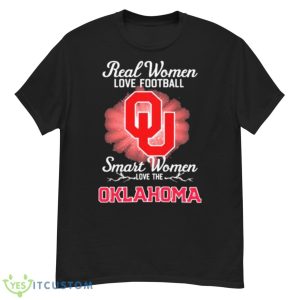 Real Women Love Football Smart Women Love The Oklahoma Sooners 2023 Logo Shirt - G500 Men’s Classic T-Shirt