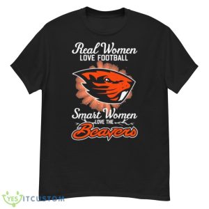 Real Women Love Football Smart Women Love The Oregon State Beavers 2023 Logo Shirt - G500 Men’s Classic T-Shirt