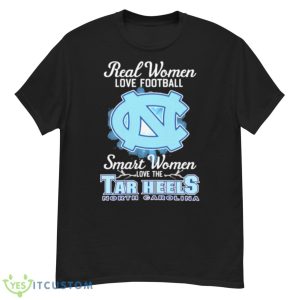 Real Women Love Football Smart Women Love The Tar Heels North Carolina 2023 Logo Shirt - G500 Men’s Classic T-Shirt