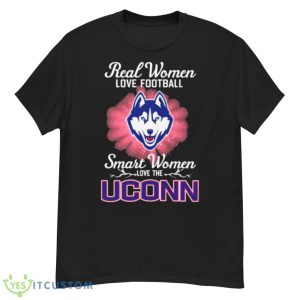 Real Women Love Football Smart Women Love The UConn Huskies 2023 Logo Shirt - G500 Men’s Classic T-Shirt