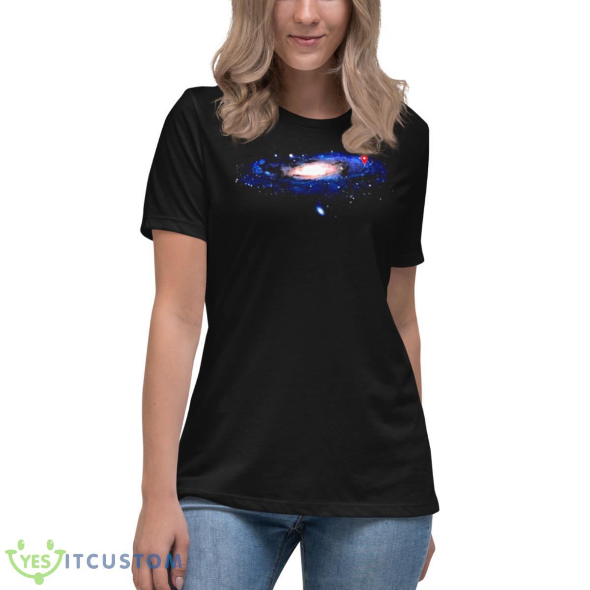 Reality Glitch Means You Are Here Shirt 6 Reality Glitch Means You Are Here Shirt - Women's Relaxed Short Sleeve Jersey Tee