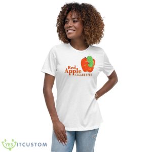 Red Apples Cigarettes Reservoir Dogs Shirt 9 Red Apples Cigarettes Reservoir Dogs Shirt - Women's Relaxed Short Sleeve Jersey Tee