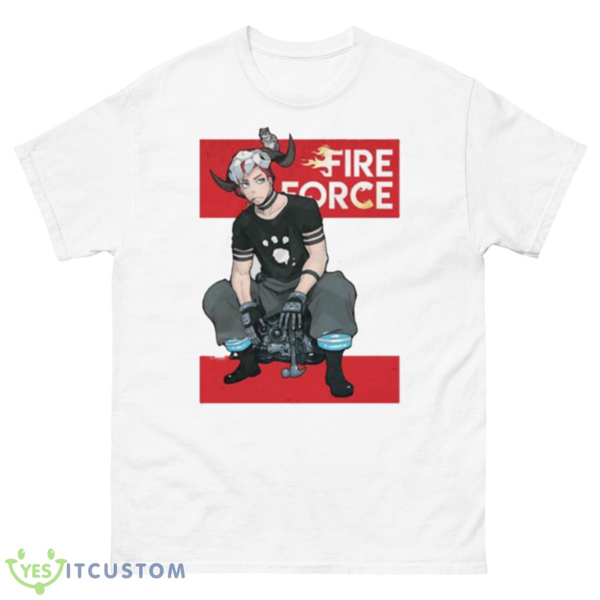 Red Design Shinra Fire Force Shirt 10 Red Design Shinra Fire Force Shirt - 500 Men’s Classic Tee Gildan