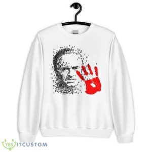 Red Handprint Citizen Kane Shirt - Unisex Heavy Blend Crewneck Sweatshirt