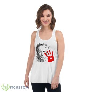 Red Handprint Citizen Kane Shirt - Women's Flowy Racerback Tank