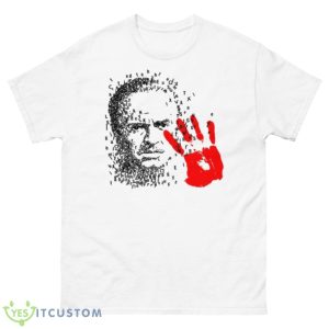 Red Handprint Citizen Kane Shirt - 500 Men’s Classic Tee Gildan