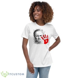 Red Handprint Citizen Kane Shirt - Women's Relaxed Short Sleeve Jersey Tee
