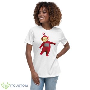 Red Po Teletubbies Shirt - Women's Relaxed Short Sleeve Jersey Tee