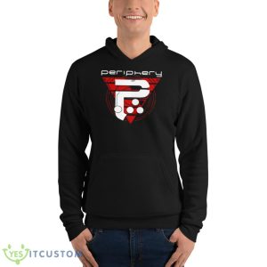 Red Triangle P Periphery Motionless Shirt 9 Red Triangle P Periphery Motionless Shirt - Unisex Fleece Pullover Hoodie