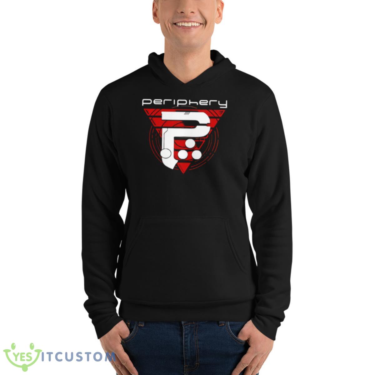 Red Triangle P Periphery Motionless Shirt 4 Red Triangle P Periphery Motionless Shirt - Unisex Fleece Pullover Hoodie