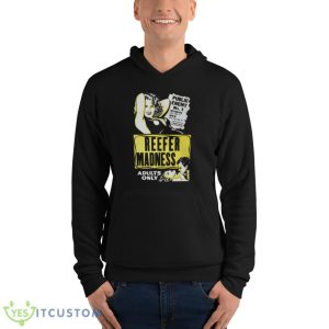 Reefer Madness Trendy Sweatshirt - Unisex Fleece Pullover Hoodie