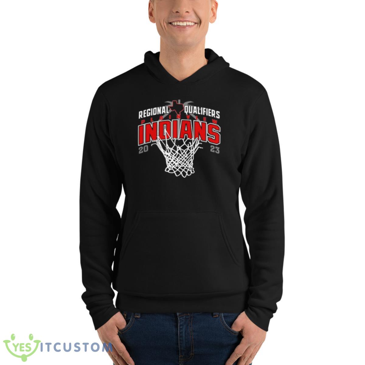 Regional Qualifiers Plainview Indians 2023 Shirt 4 Regional Qualifiers Plainview Indians 2023 Shirt - Unisex Fleece Pullover Hoodie