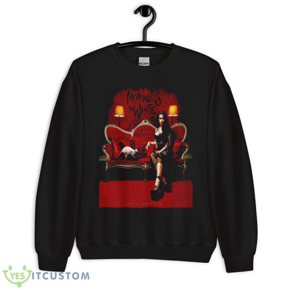 Reincarnate Motionless Album Shirt 13 Reincarnate Motionless Album Shirt - Unisex Crewneck Sweatshirt