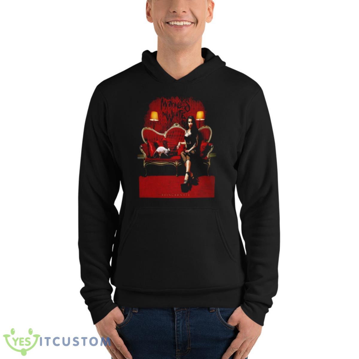 Reincarnate Motionless Album Shirt 4 Reincarnate Motionless Album Shirt - Unisex Fleece Pullover Hoodie