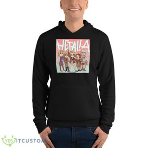 Remember Youre Here Hetalia Axis Powers Shirt - Unisex Fleece Pullover Hoodie