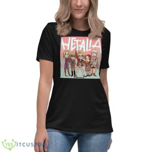 Remember Youre Here Hetalia Axis Powers Shirt - Women's Relaxed Short Sleeve Jersey Tee