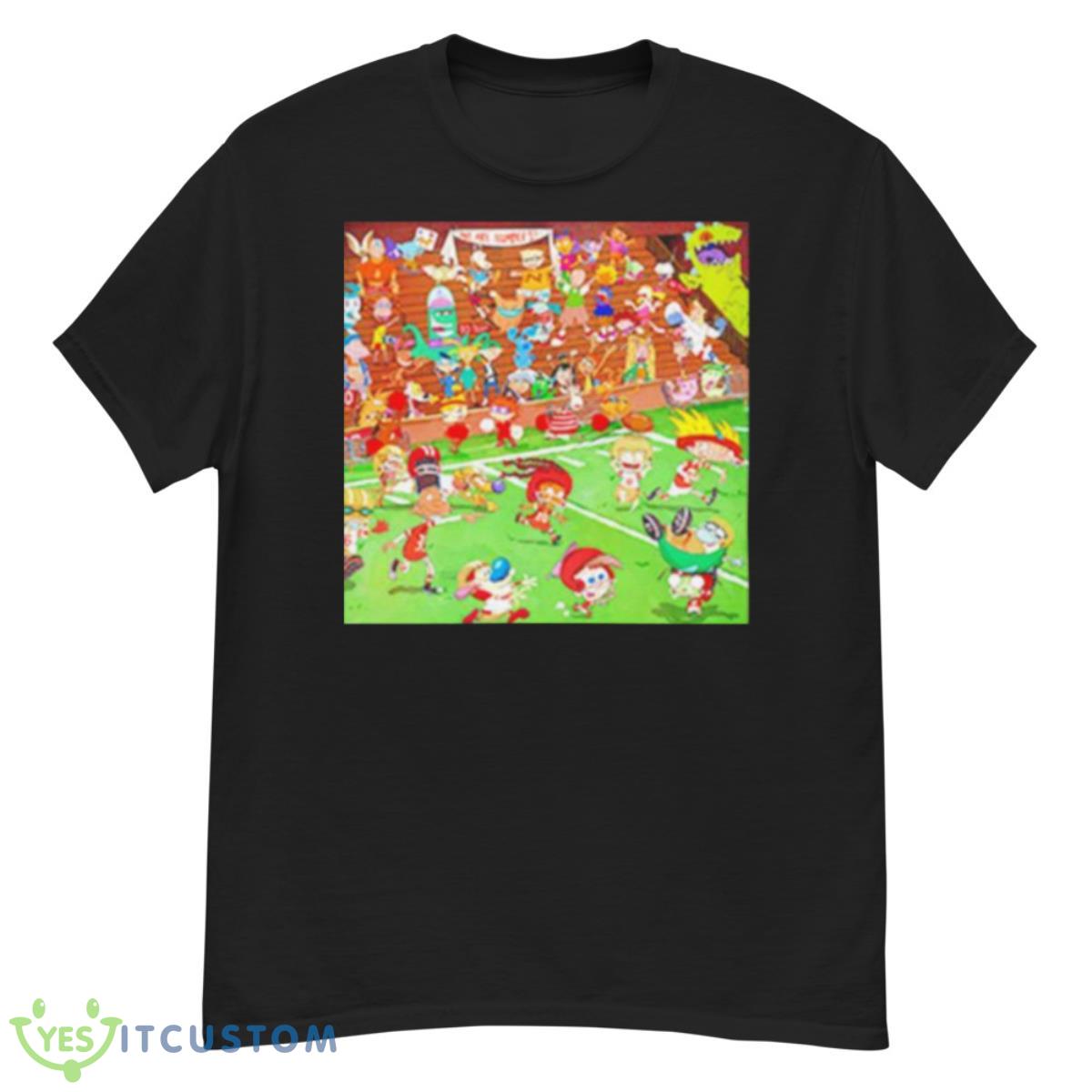Ren And Stimpy Football Shirt 12 Ren And Stimpy Football Shirt - G500 Men’s Classic T-Shirt