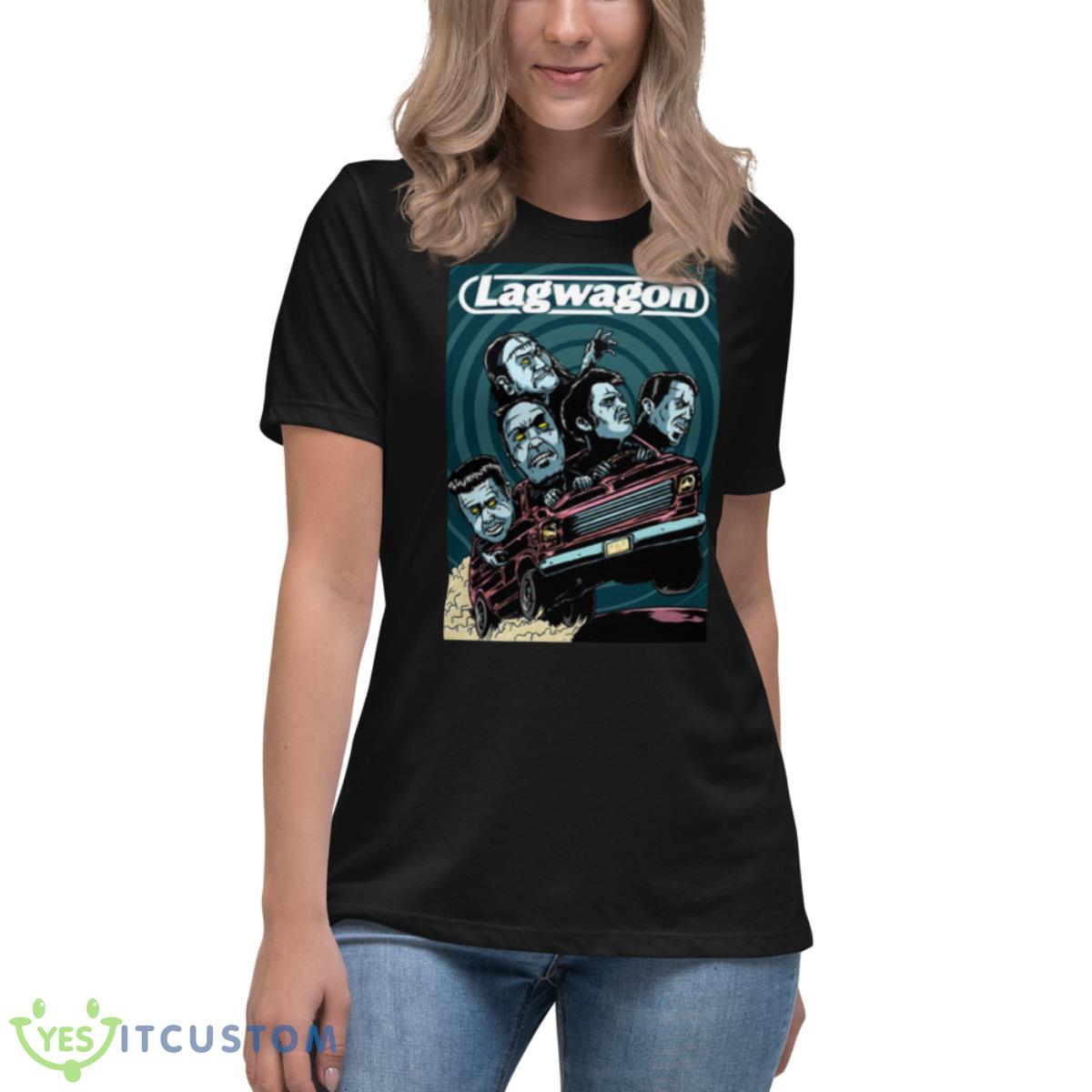 Resur Fast Lagwagon Shirt 6 Resur Fast Lagwagon Shirt - Women's Relaxed Short Sleeve Jersey Tee