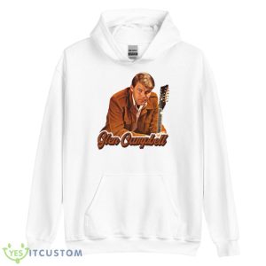 Retro 70s Colorway Glen Campbell Shirt - Unisex Heavy Blend Hooded Sweatshirt