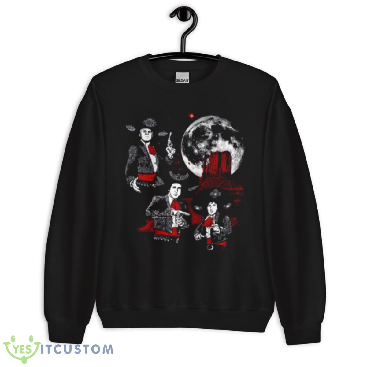 Retro Movie Art Three Amigos Moon Shirt 13 Retro Movie Art Three Amigos Moon Shirt - Unisex Crewneck Sweatshirt