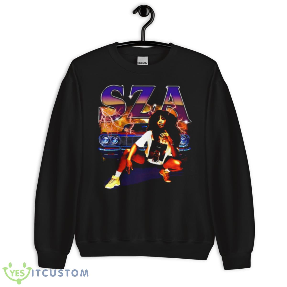 Retro SZA Vintage 90s Gift For Fans Shirt 3 Retro SZA Vintage 90s Gift For Fans Shirt - Unisex Crewneck Sweatshirt