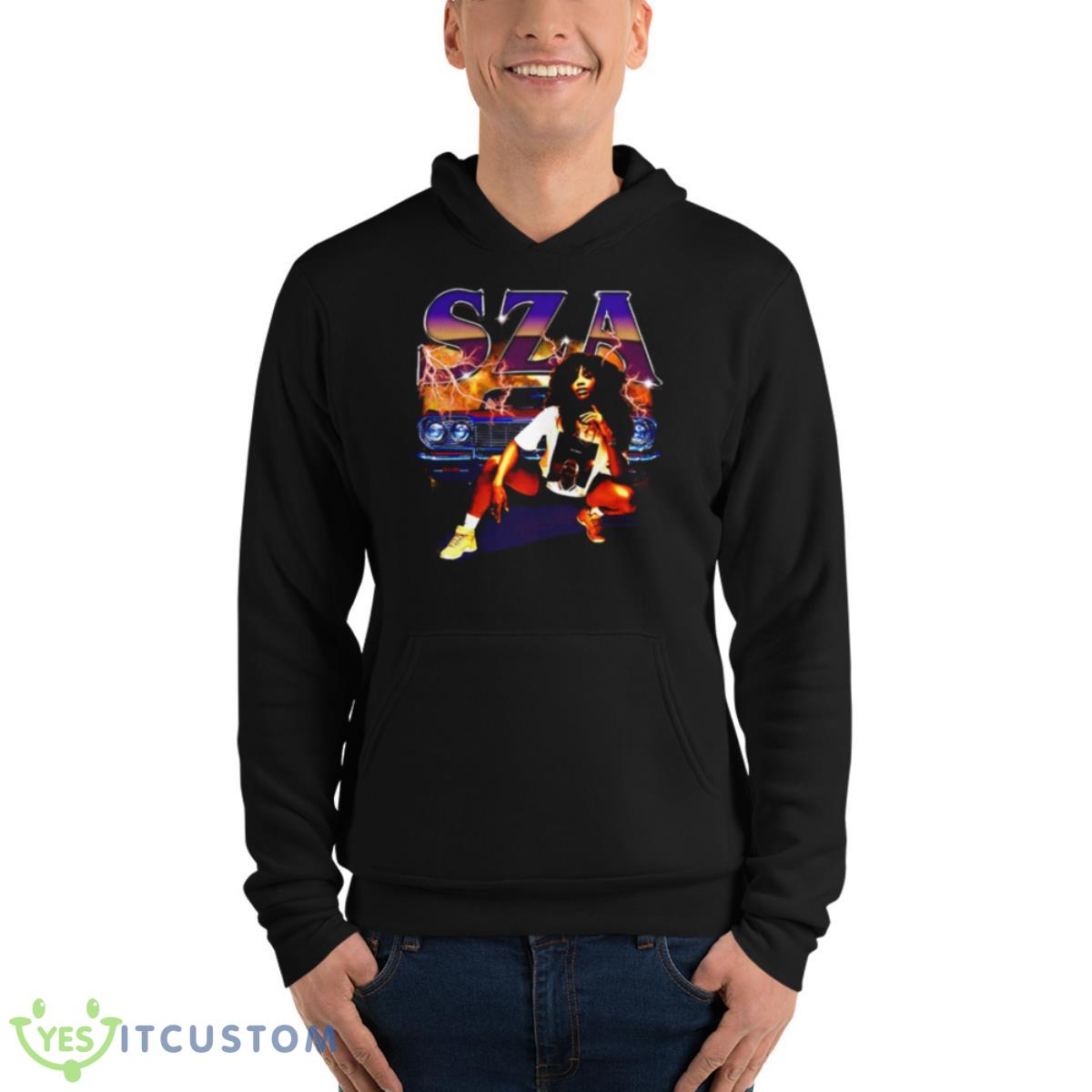 Retro SZA Vintage 90s Gift For Fans Shirt 4 Retro SZA Vintage 90s Gift For Fans Shirt - Unisex Fleece Pullover Hoodie