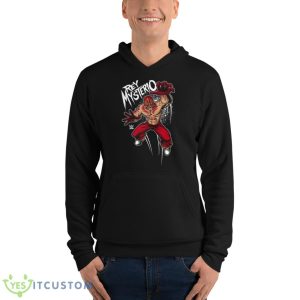 Rey Mysterio Leap WWE Shirt - Unisex Fleece Pullover Hoodie