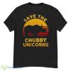 Rhino Save The Chubby Unicorn Shirt - G500 Men’s Classic T-Shirt