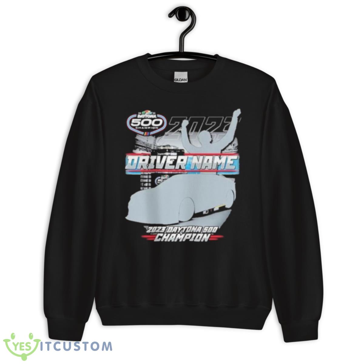 Ricky Stenhouse Jr. Checkered Flag 2023 Daytona 500 Past Champion Shirt 13 Ricky Stenhouse Jr. Checkered Flag 2023 Daytona 500 Past Champion Shirt - Unisex Crewneck Sweatshirt