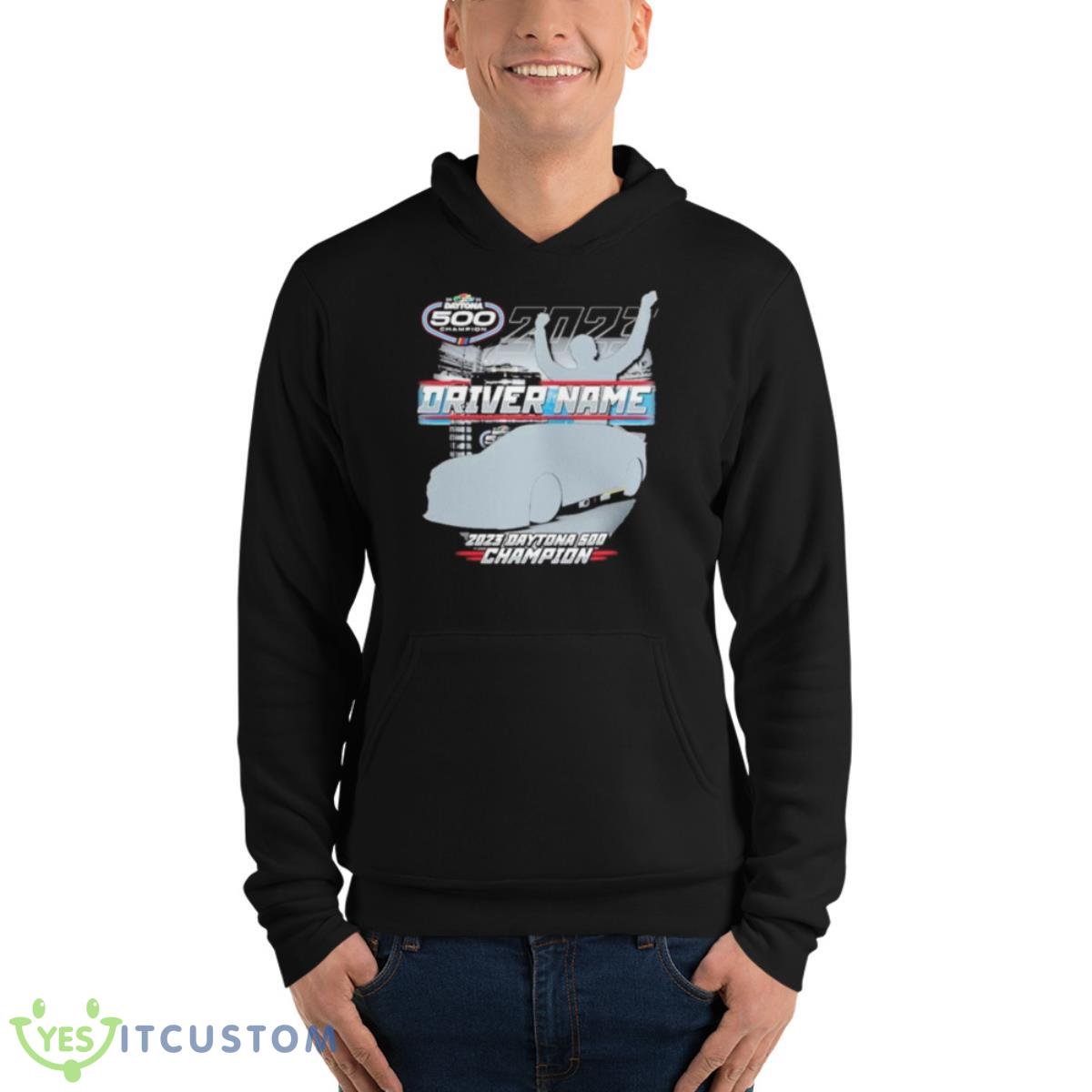 Ricky Stenhouse Jr. Checkered Flag 2023 Daytona 500 Past Champion Shirt 4 Ricky Stenhouse Jr. Checkered Flag 2023 Daytona 500 Past Champion Shirt - Unisex Fleece Pullover Hoodie