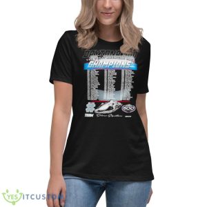 Ricky Stenhouse Jr. Daytona 500 Past Champion 2023 Roster Shirt - Women's Relaxed Short Sleeve Jersey Tee