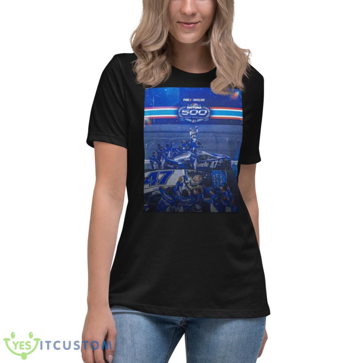 Ricky Stenhouse Jr Shirt 6 Ricky Stenhouse Jr Shirt - Women's Relaxed Short Sleeve Jersey Tee