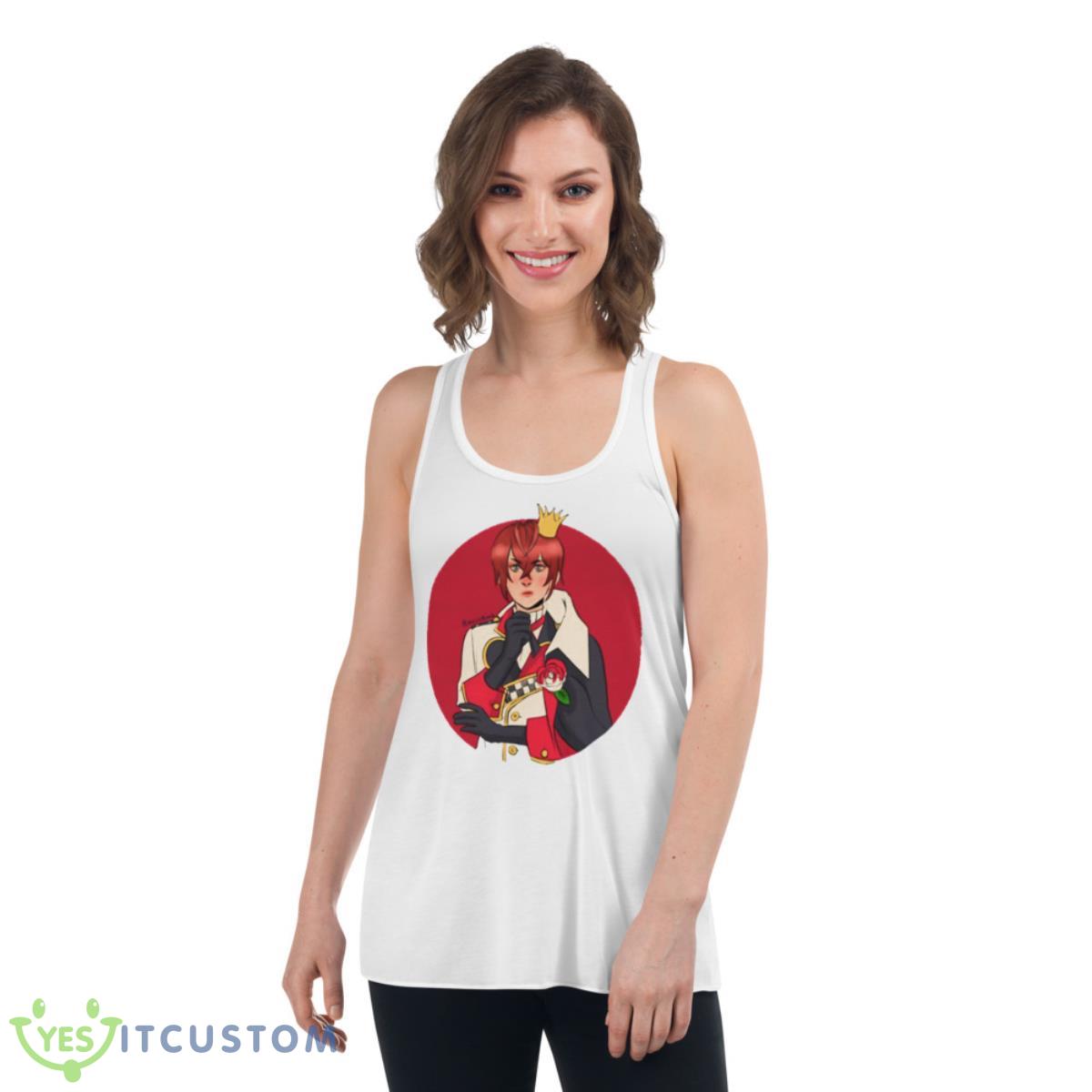 Riddle Twisted Wonderland Shirt 4 Riddle Twisted Wonderland Shirt - Women's Flowy Racerback Tank