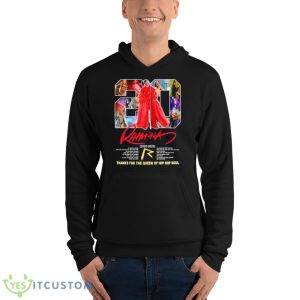 Rihanna 2003 2023 Thanks For The Queen Of Hip Hop Soul Signature Shirt - Unisex Fleece Pullover Hoodie