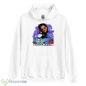 Rihanna Concert Rihanna Super Bowl 2023 Shirt - Unisex Heavy Blend Hooded Sweatshirt
