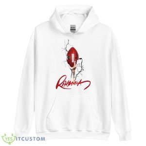 Rihanna Football Super Bowl 2023 Shirt 7 Rihanna Football Super Bowl 2023 Shirt - Unisex Heavy Blend Hooded Sweatshirt