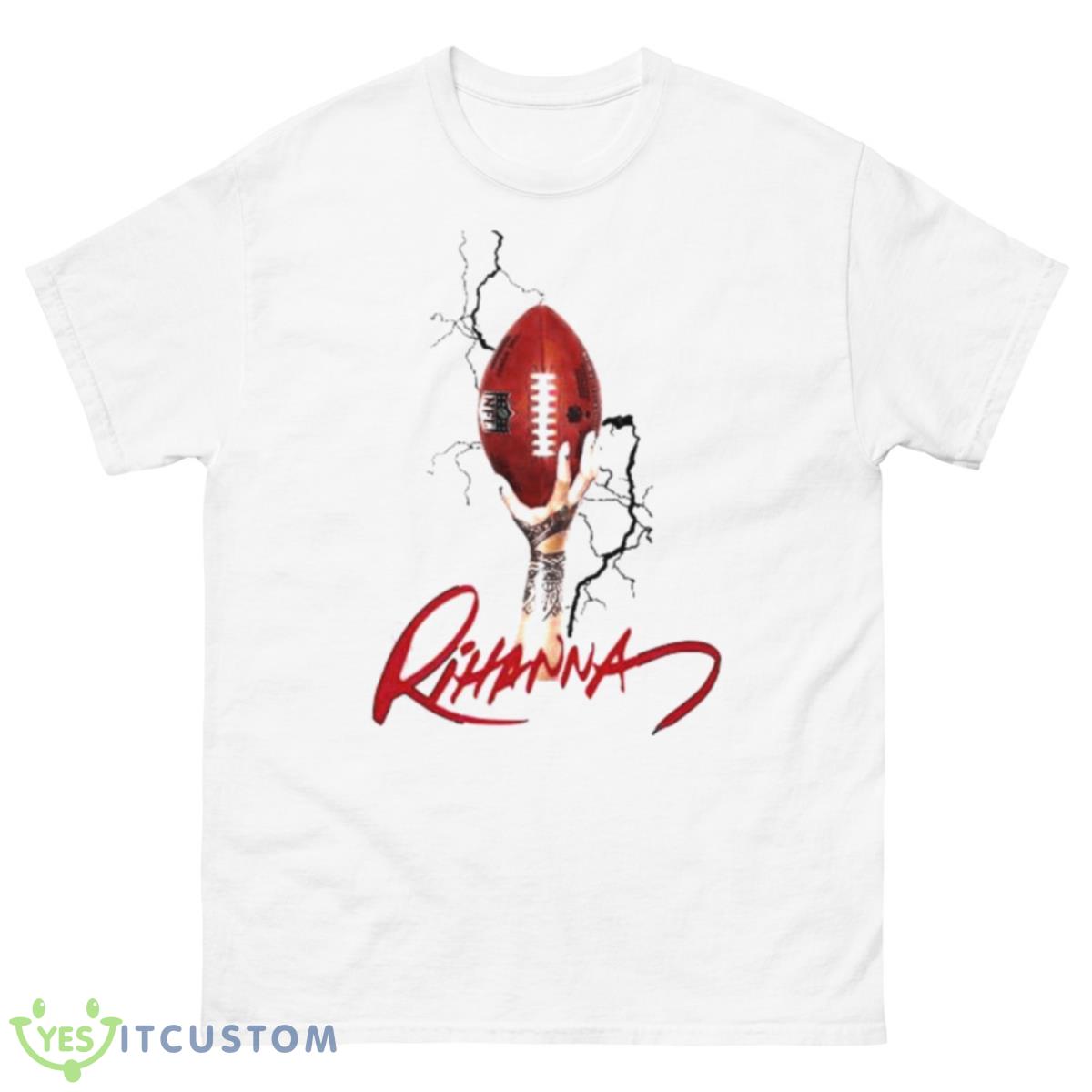 Rihanna Football Super Bowl 2023 Shirt 10 Rihanna Football Super Bowl 2023 Shirt - 500 Men’s Classic Tee Gildan