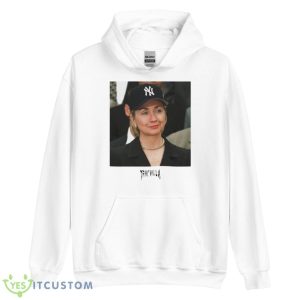 Rihanna Wearing Trapvilla Hillary Clinton Shirt - Unisex Heavy Blend Hooded Sweatshirt