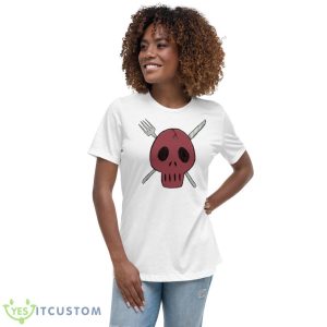Rin’s Shirt Cute Skull Logo Ajin Demi Human Shirt - Women's Relaxed Short Sleeve Jersey Tee