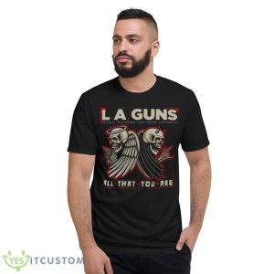 Rip And Tear L A Guns Band Shirt - Short Sleeve T-Shirt