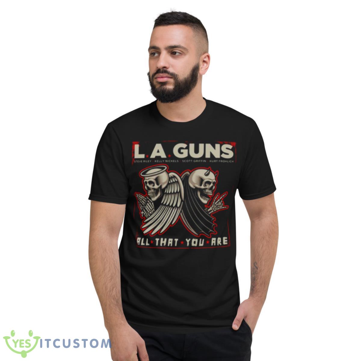 Rip And Tear L A Guns Band Shirt 2 Rip And Tear L A Guns Band Shirt - Short Sleeve T-Shirt