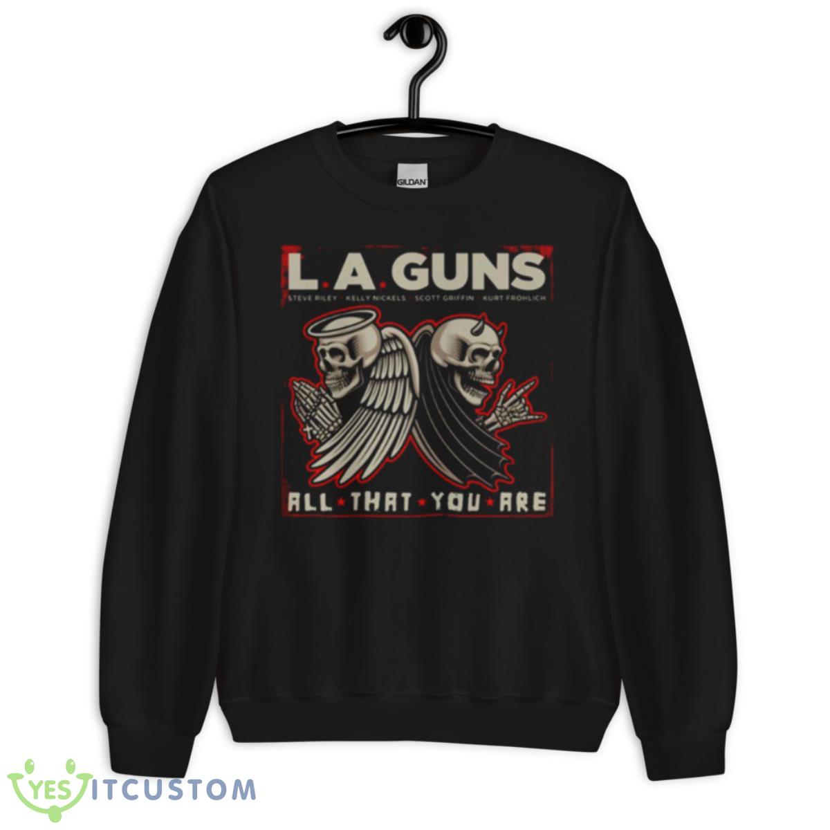 Rip And Tear L A Guns Band Shirt 3 Rip And Tear L A Guns Band Shirt - Unisex Crewneck Sweatshirt