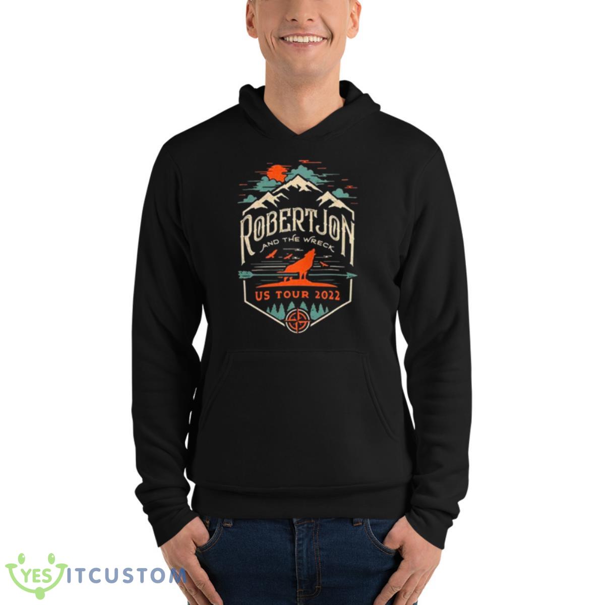 Robert Jon And The Wreck Fall US Tour 2022 Shirt 4 Robert Jon And The Wreck Fall US Tour 2022 Shirt - Unisex Fleece Pullover Hoodie